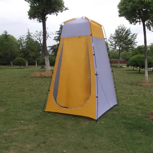 5Pcs Tomshoo Portable Pop-Up Privacy Tent For Camping & Outdoor Showers - Instant Changing Room & Toilet Shelter, Waterproof