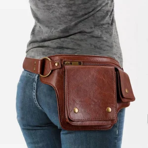 Versatile Outdoor Waist Bag Adjustable Strap Multi Pocket Hip Pack Hiking Camping Travel Daily Use Unisex Casual Storage Pouch