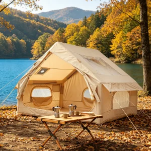 Spacious & Waterproof Inflatable Camping Tent